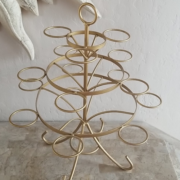 Golden Iron Candelabra nwot